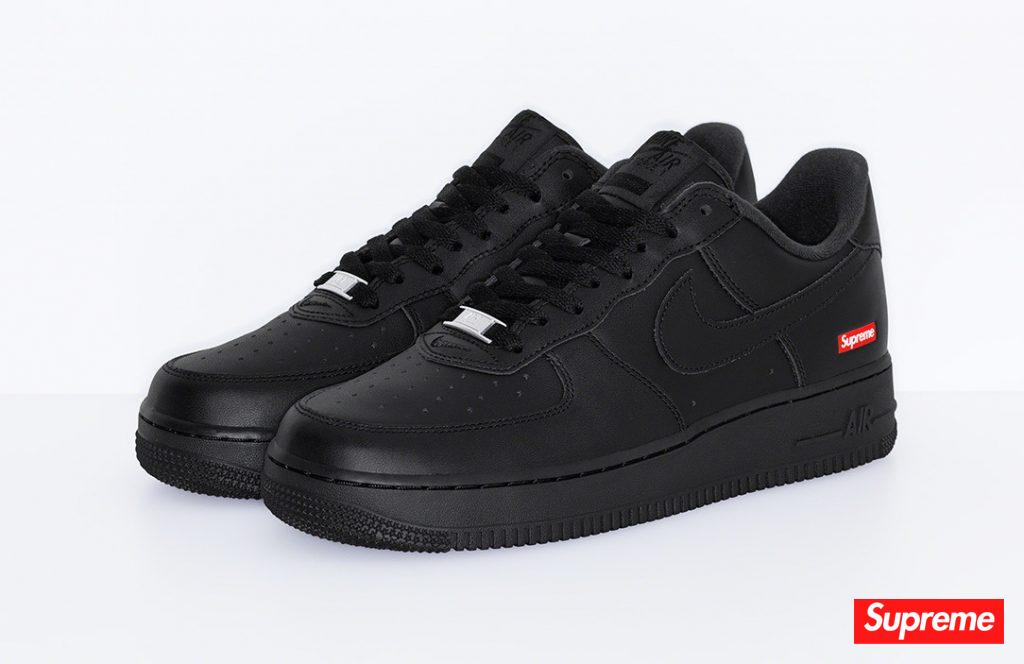 Supreme x Nike Air Force 1 Low 货号：CU9225-100