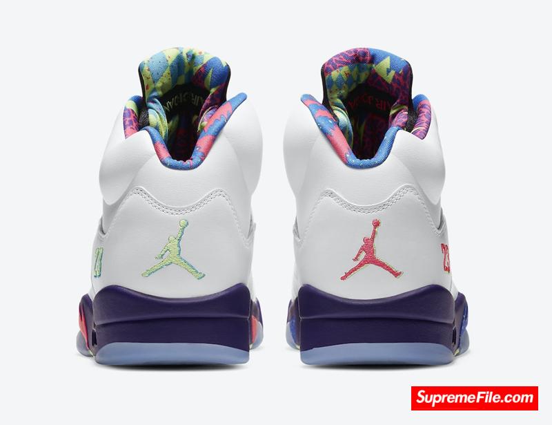 新鲜王子 2.0 Air Jordan 5 “Alternate Bel-Air” 货号：DB3335-100