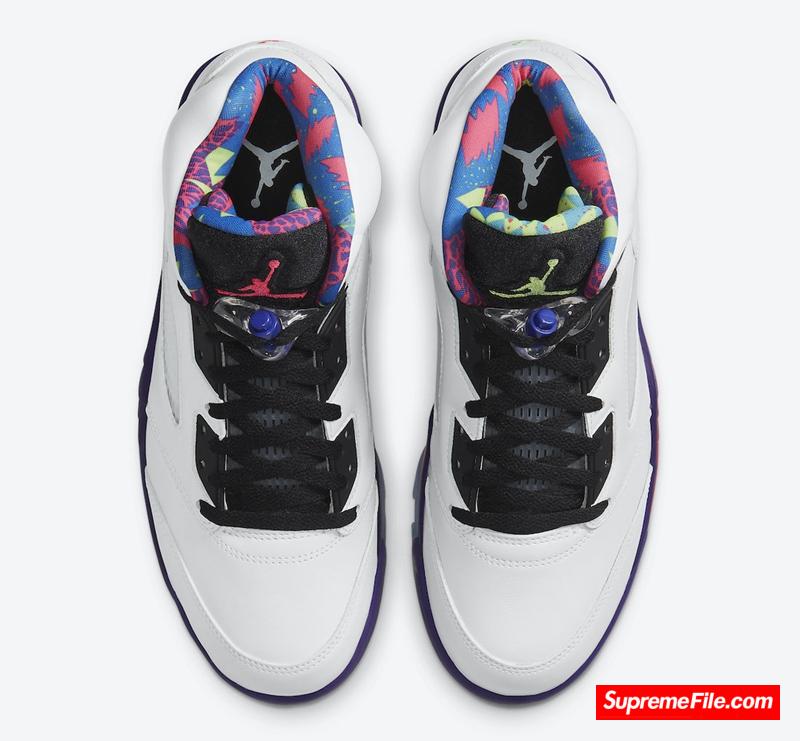 新鲜王子 2.0 Air Jordan 5 “Alternate Bel-Air” 货号：DB3335-100