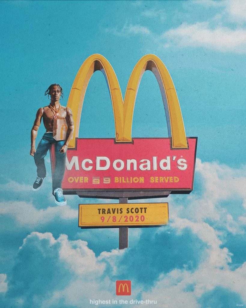 劲爆！Travis Scott 联名麦当劳 Cactus Jack For McDonald’s