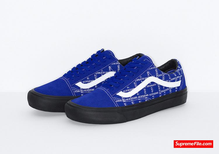 Supreme x Vans Old Skool + Half Cab，Supreme 与万斯的联名新品即日开卖