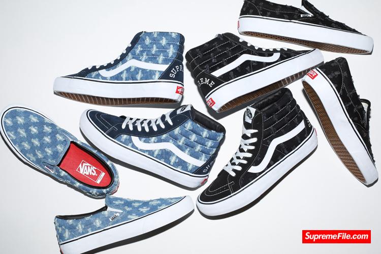 Supreme x Vans Old Skool + Half Cab，Supreme 与万斯的联名新品即日开卖