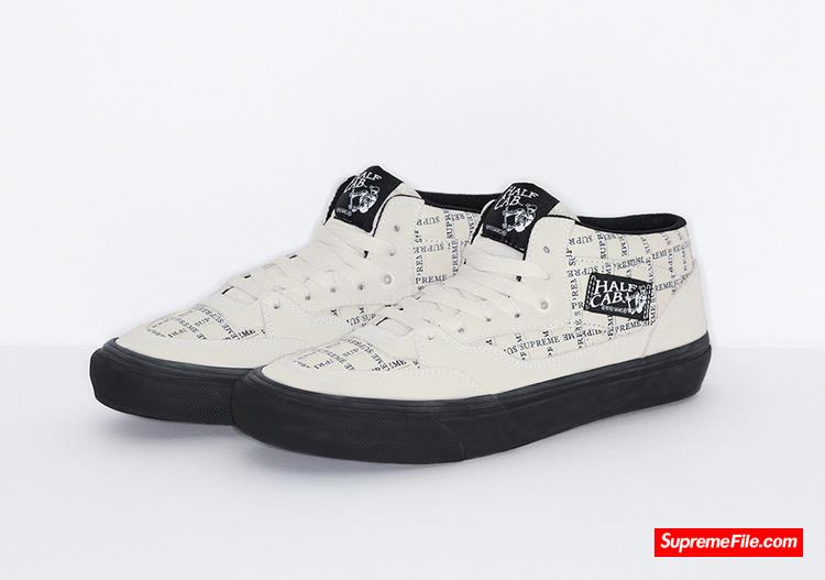 Supreme x Vans Old Skool + Half Cab，Supreme 与万斯的联名新品即日开卖