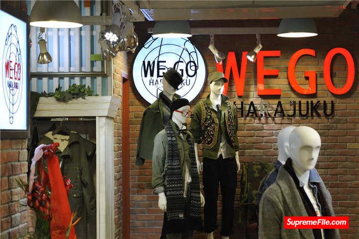 WEGO，日本快时尚品牌，是年轻人喜欢的派对着装