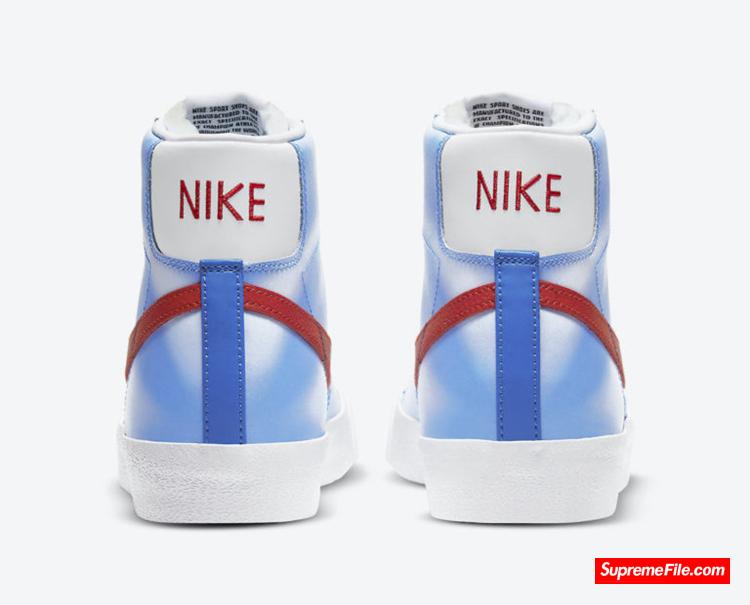 蓝天白云配色，耐克开拓者新品 Nike Blazer Mid 即将发售