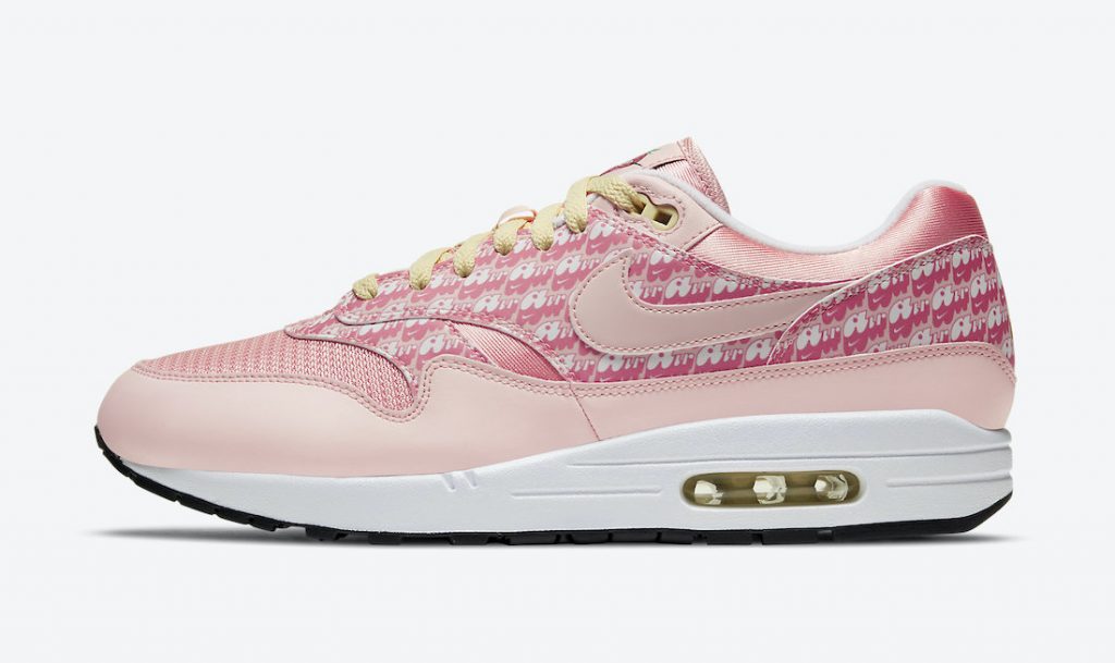 闪光草莓 Nike Air Max 1 “Strawberry Lemonade” 货号：CJ0609-600