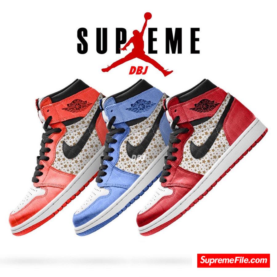 Supreme 今年还有 AJ1！