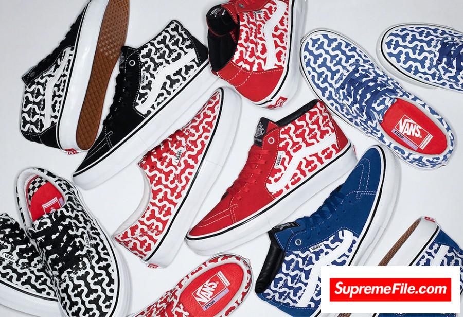 Supreme x Vans 新联名发售